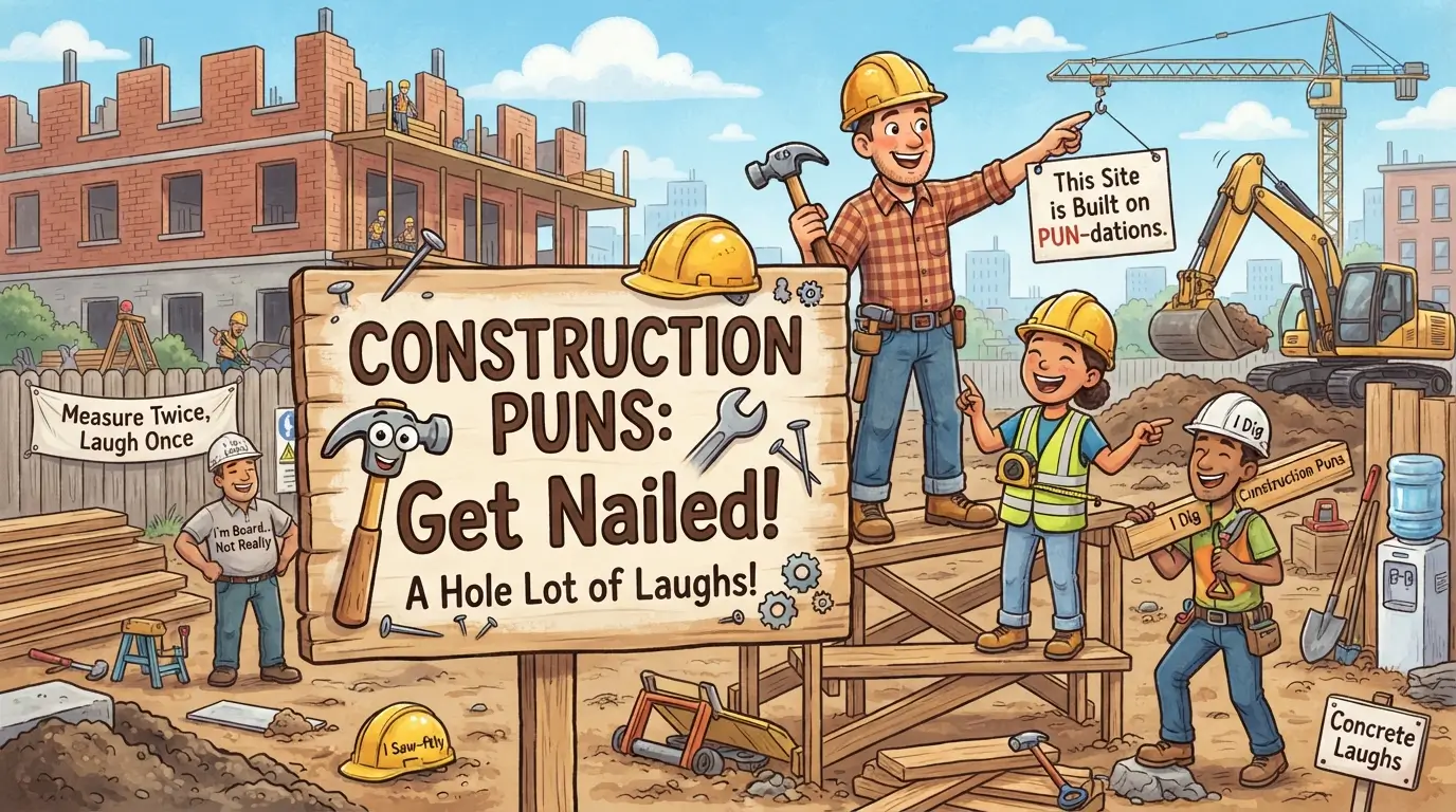 construction puns
