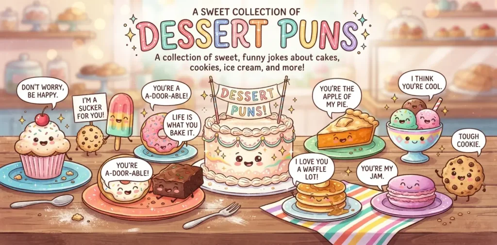 dessert puns