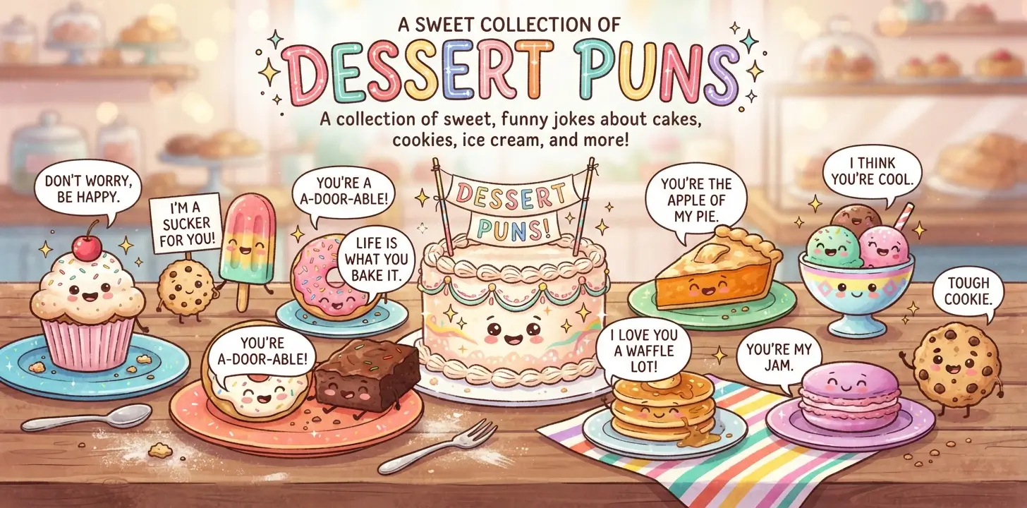 dessert puns