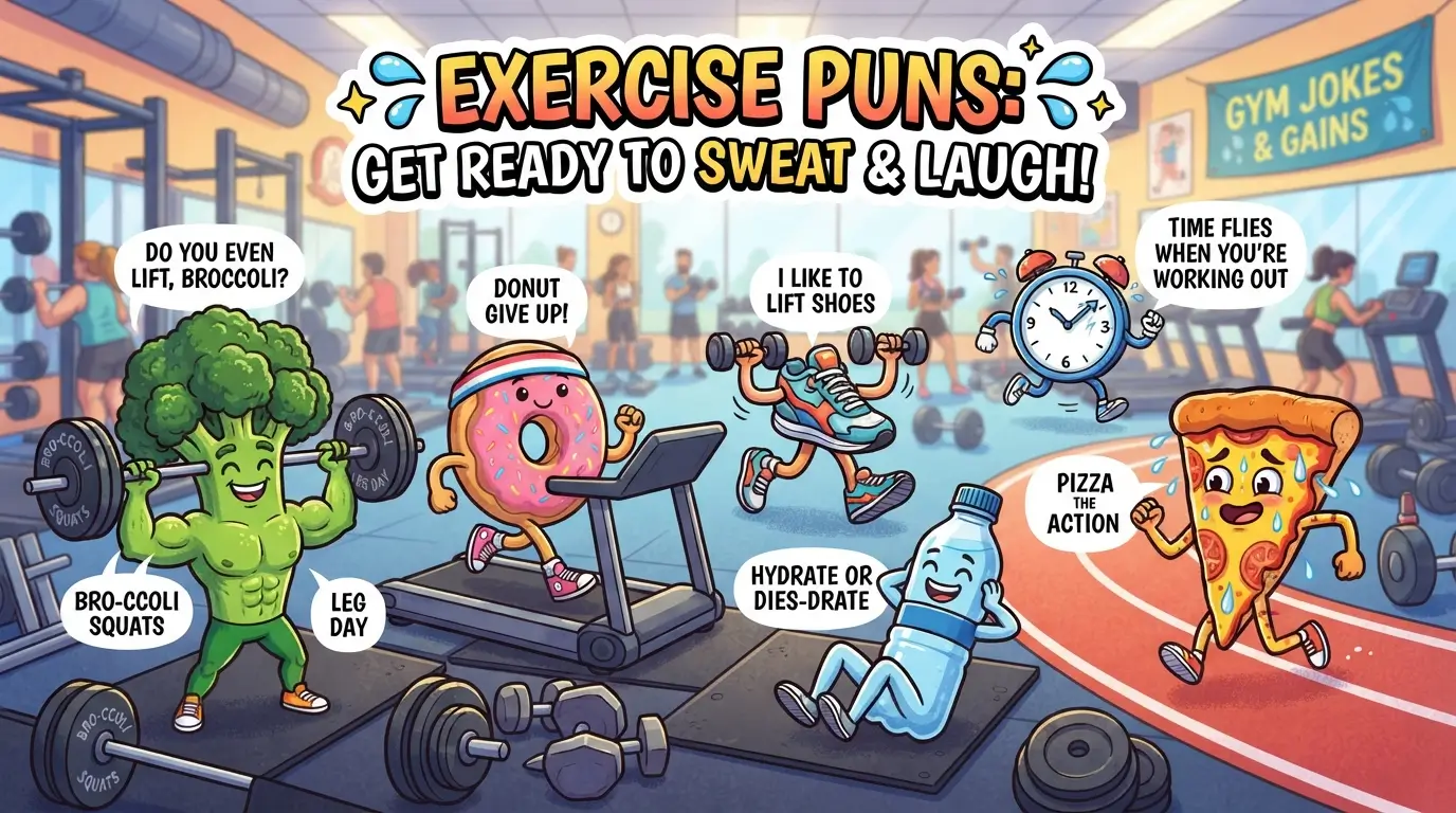 exercise puns