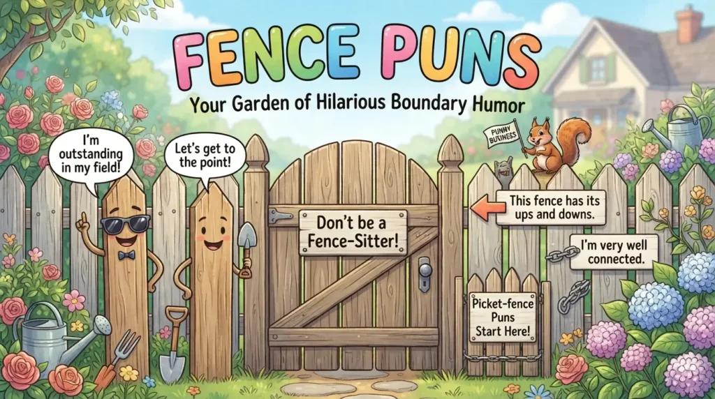 fence puns
