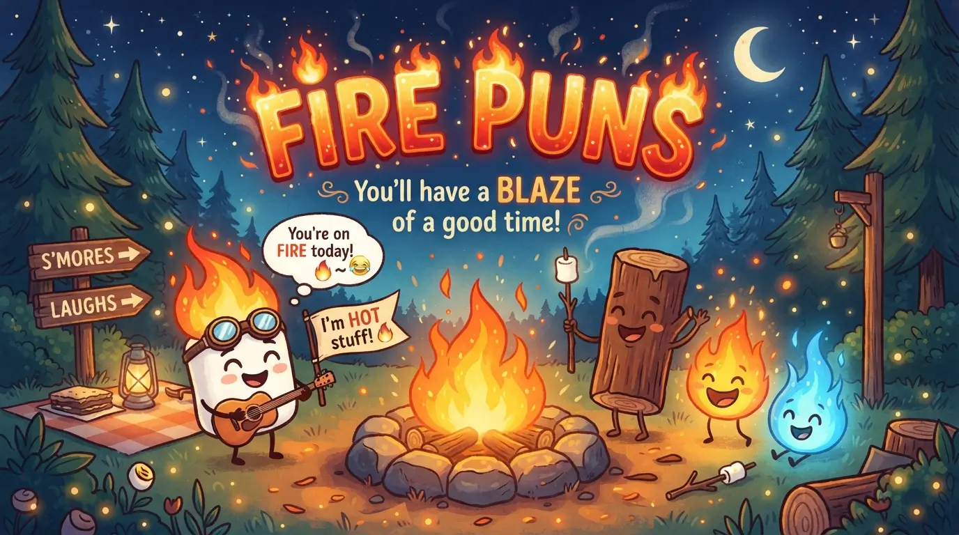 fire puns