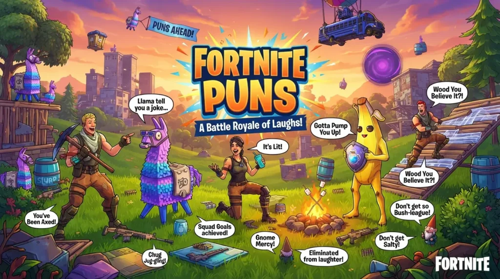 fortnite puns