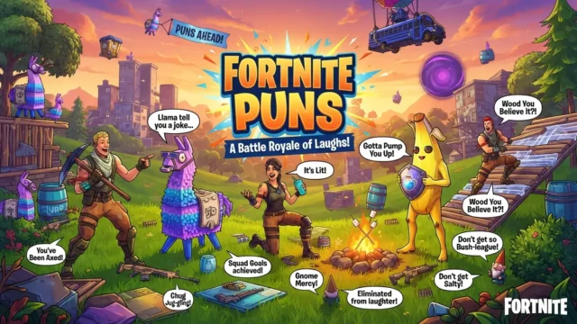 fortnite puns