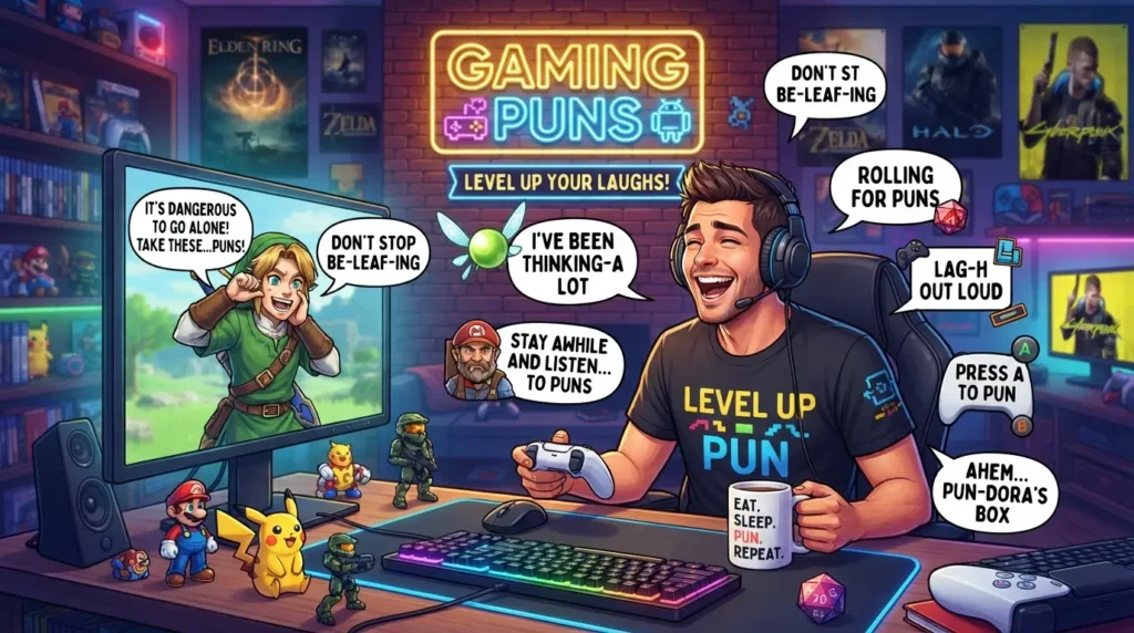 gaming puns