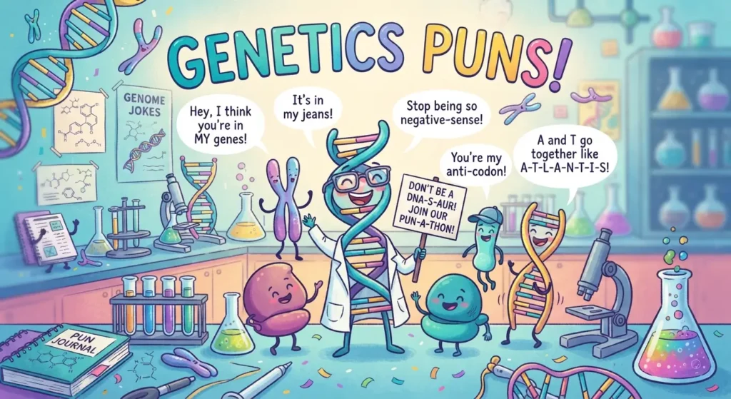 genetics puns