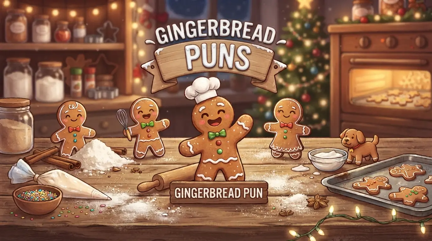 gingerbread puns