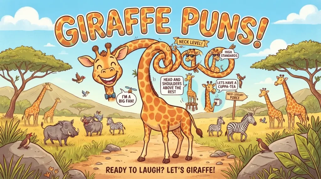 giraffe puns