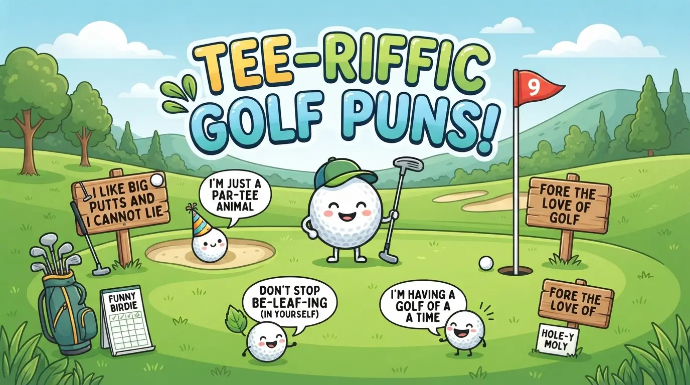 golf puns