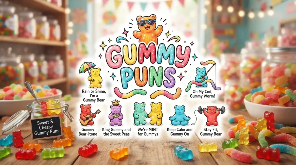 gummy puns
