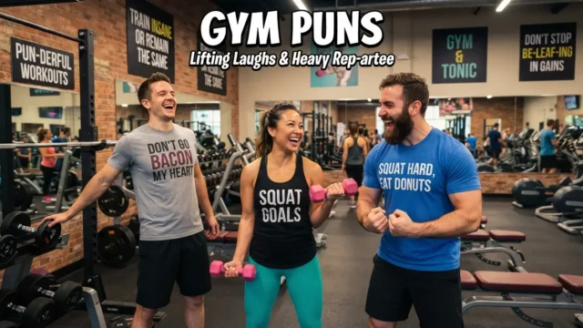gym puns