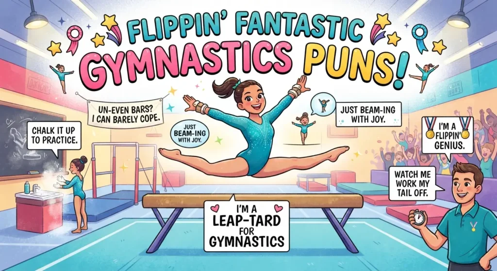 gymnastics puns