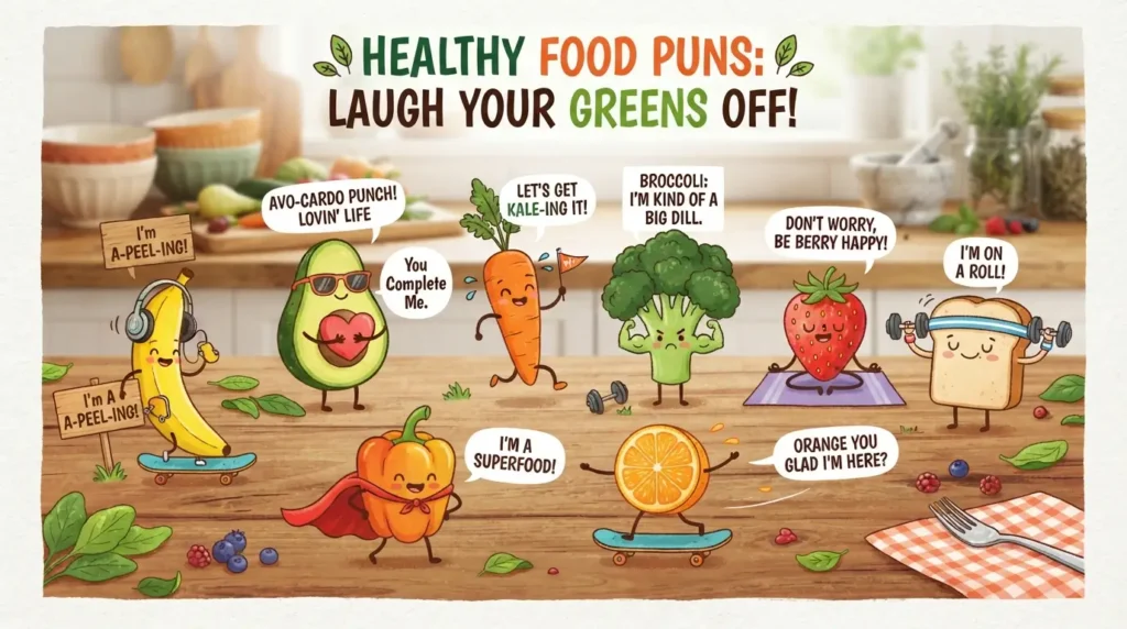 healthy food puns