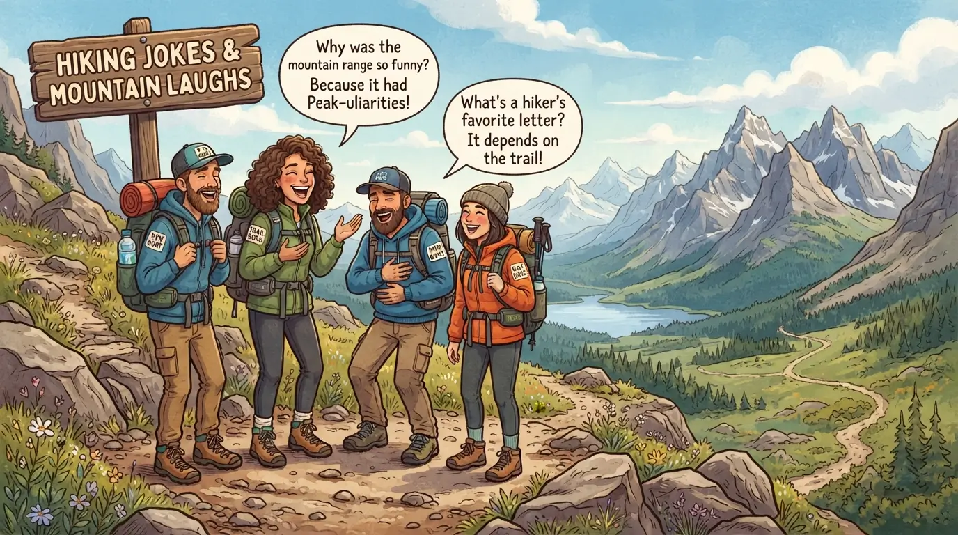 hiking jokes