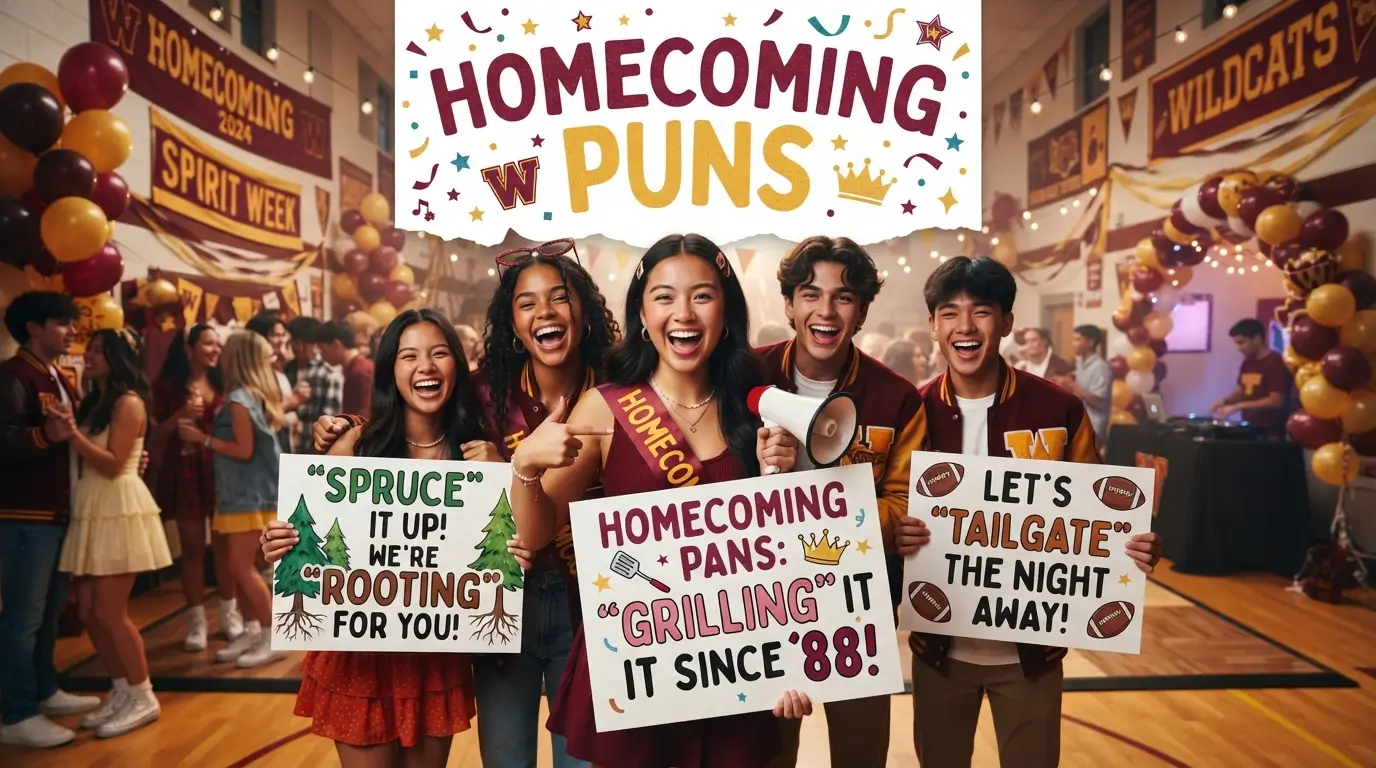 homecoming puns