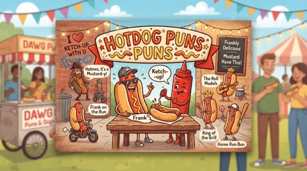 hotdog puns