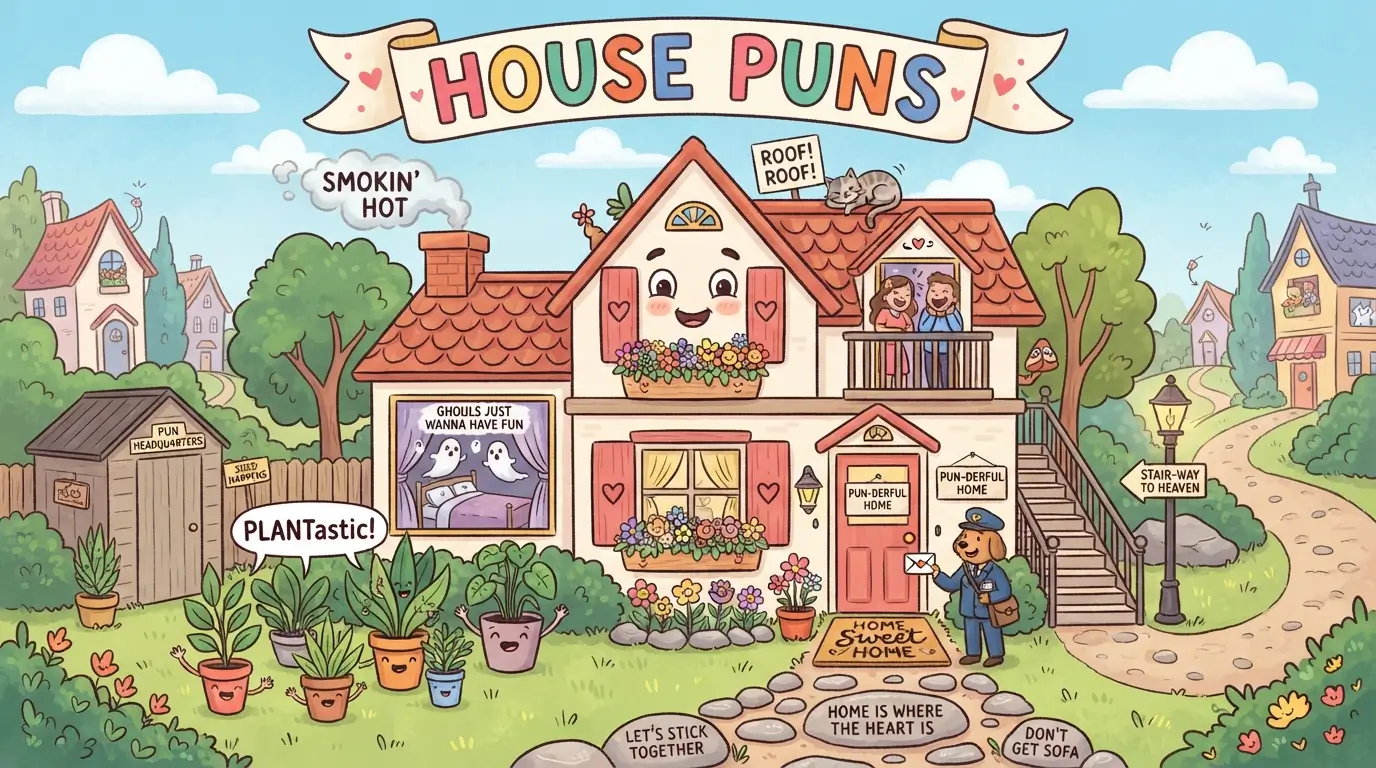 house puns