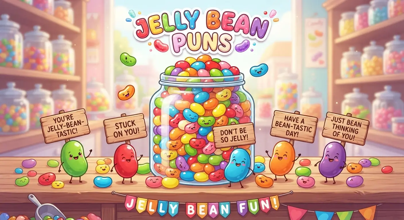 jelly bean puns