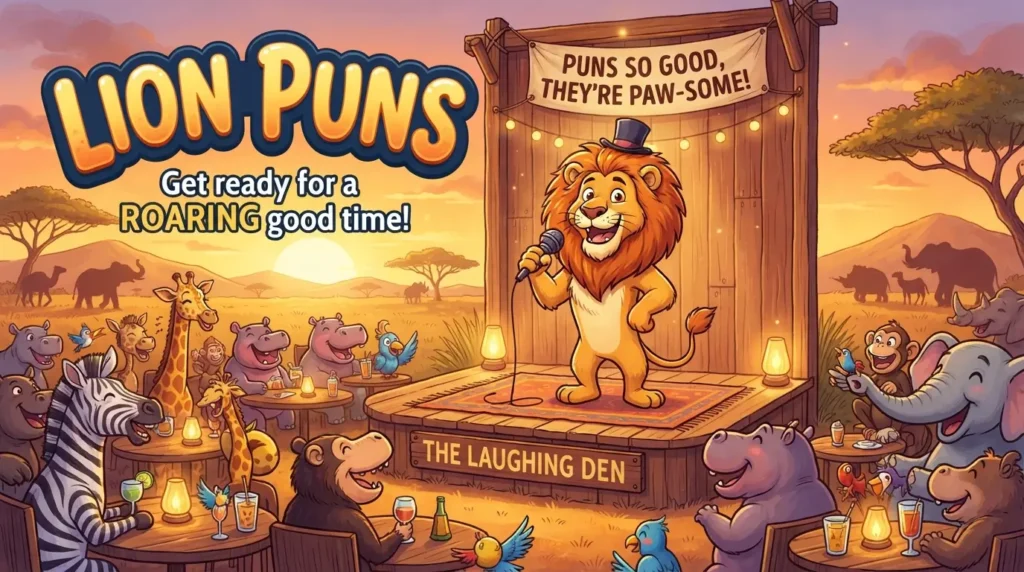lion puns