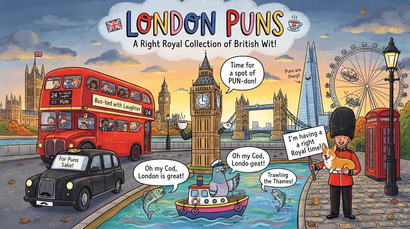london puns