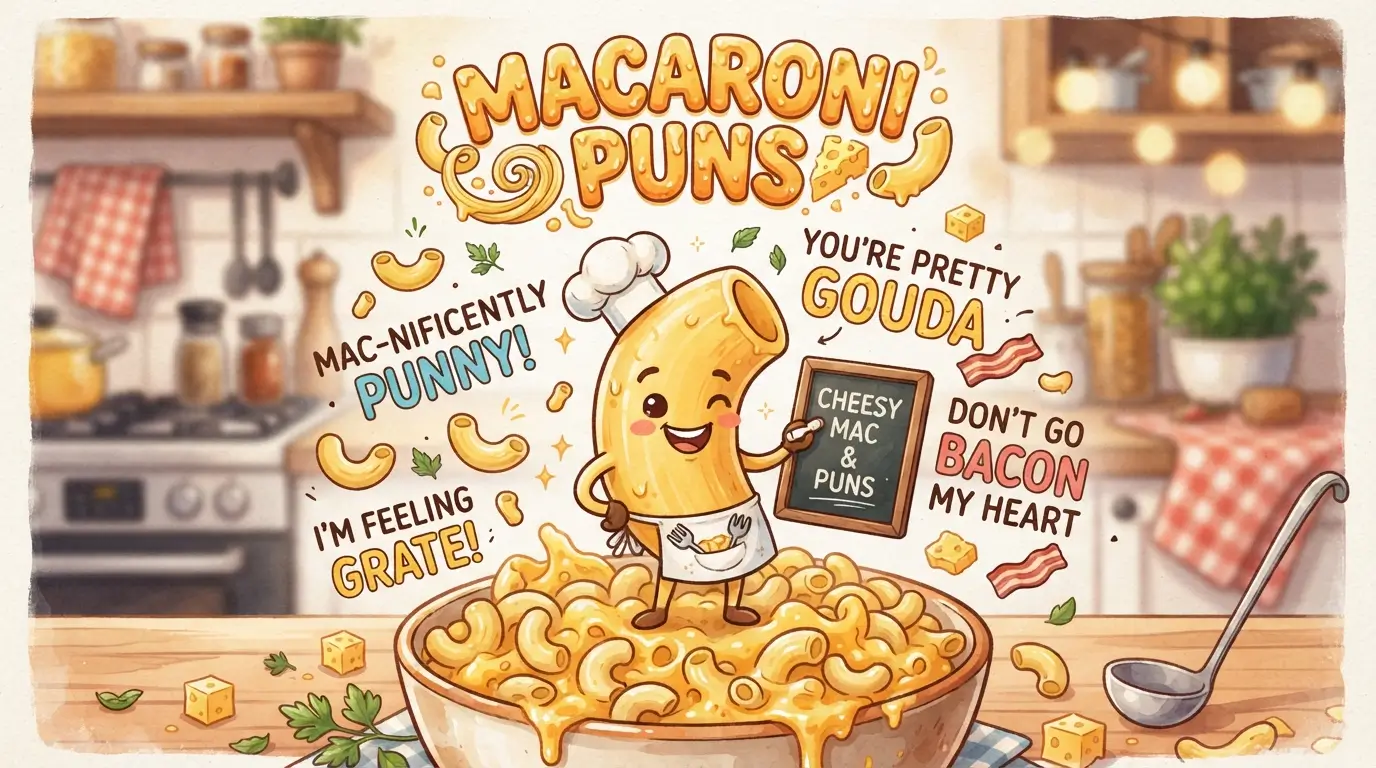 macaroni puns