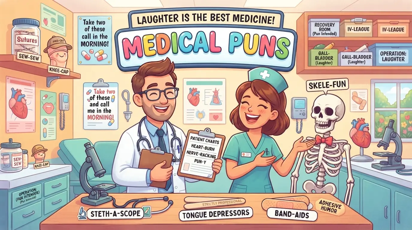 medical puns