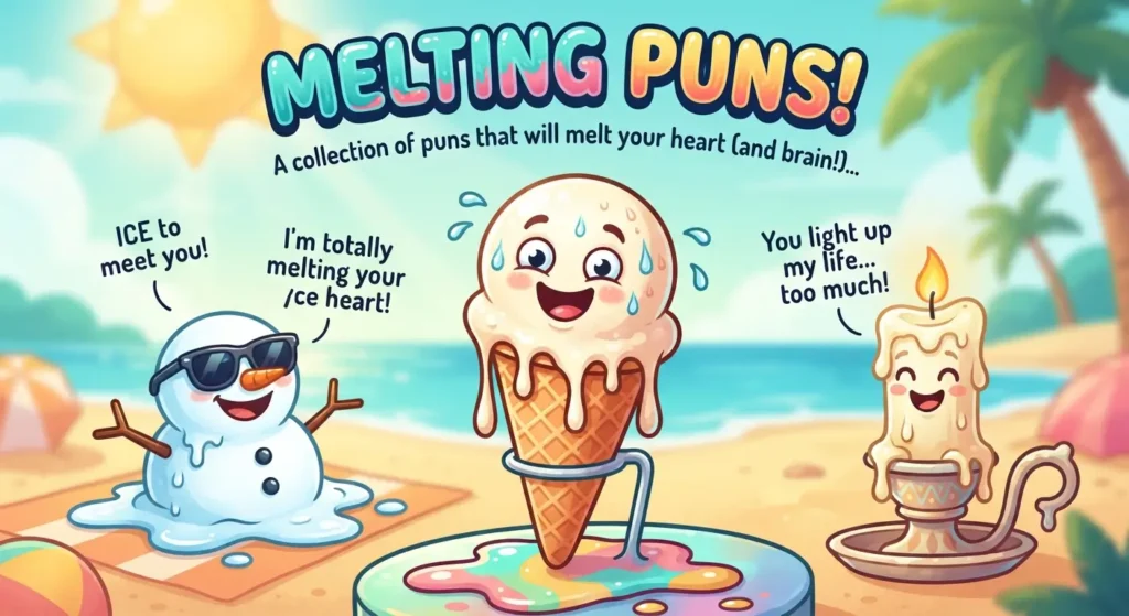 melting puns