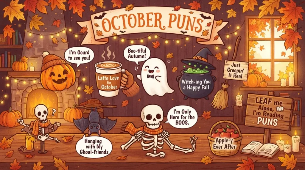 october puns