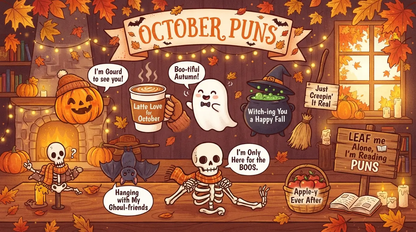 october puns