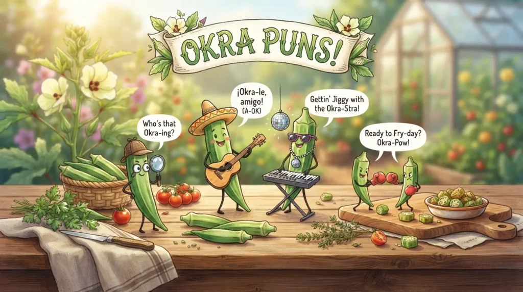 okra puns