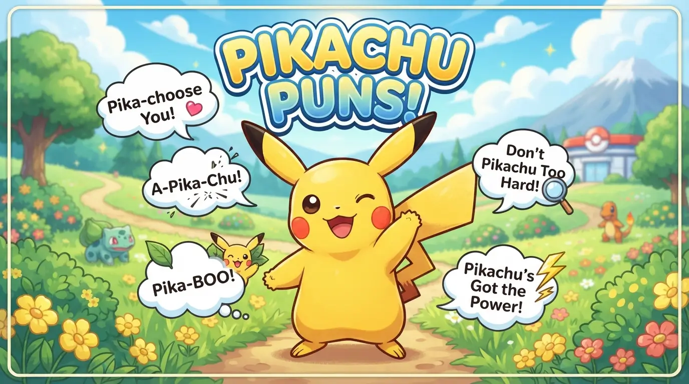 pikachu puns