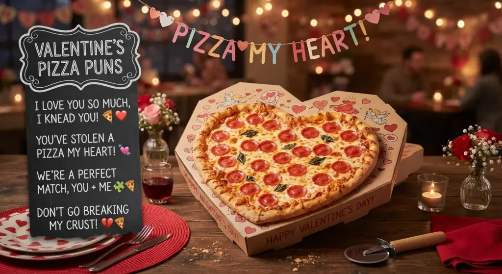 pizza valentines puns