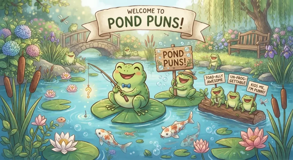 pond puns