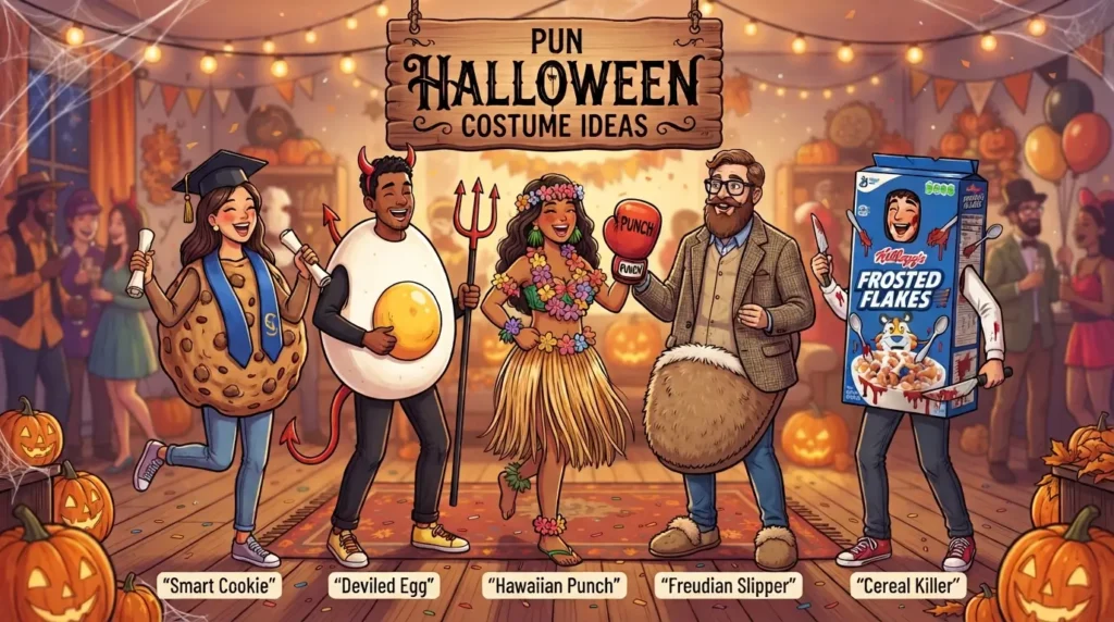 pun halloween costume ideas
