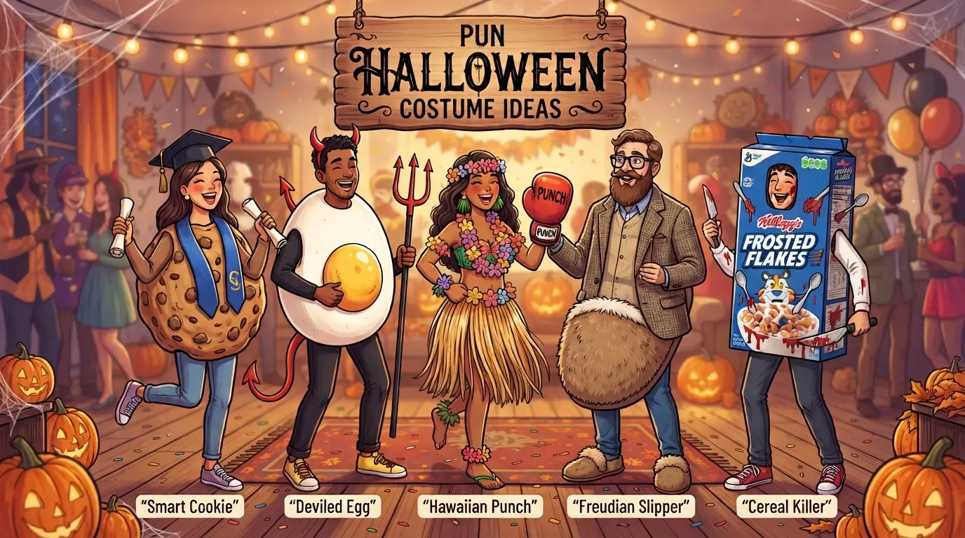 pun halloween costume ideas