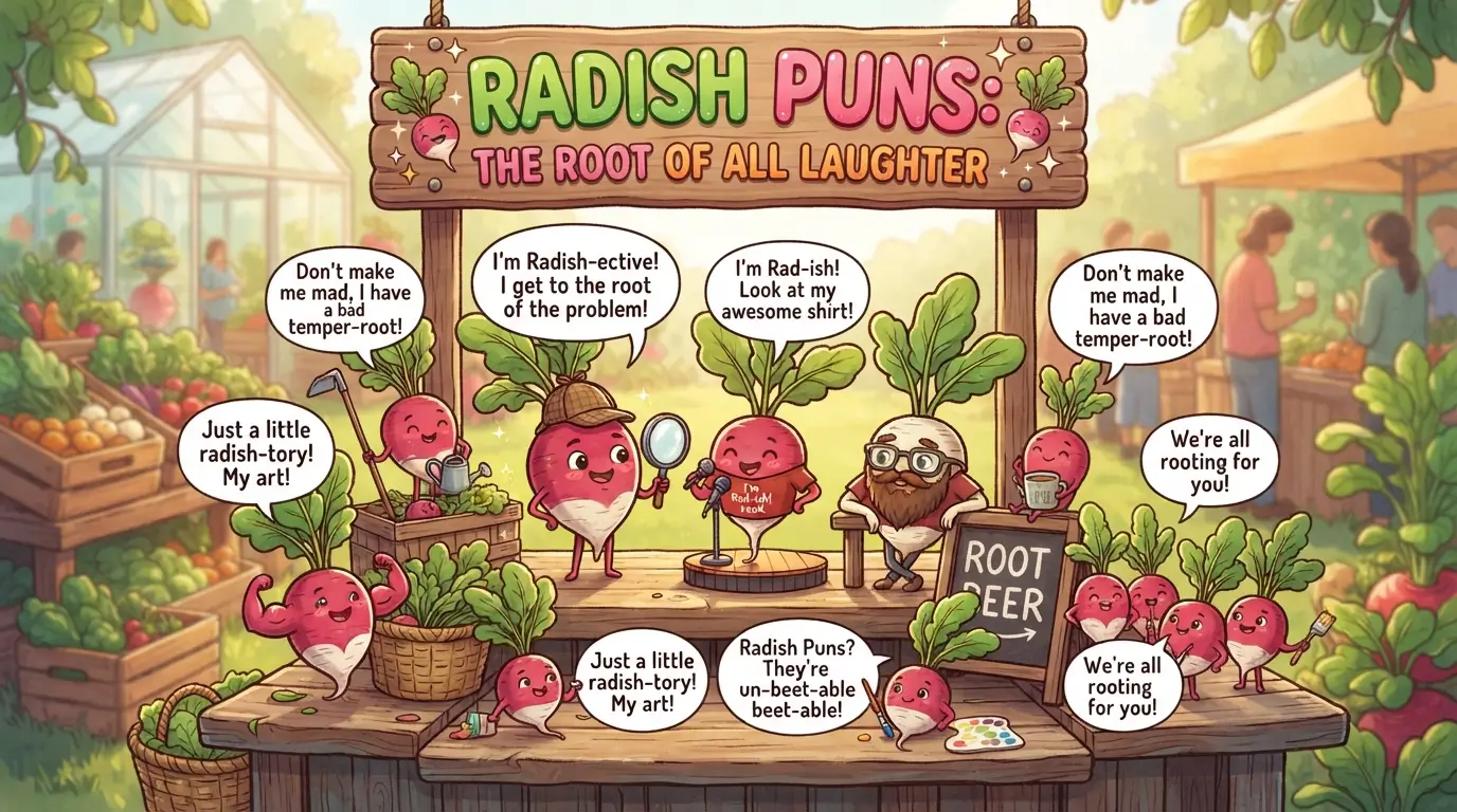 radish puns