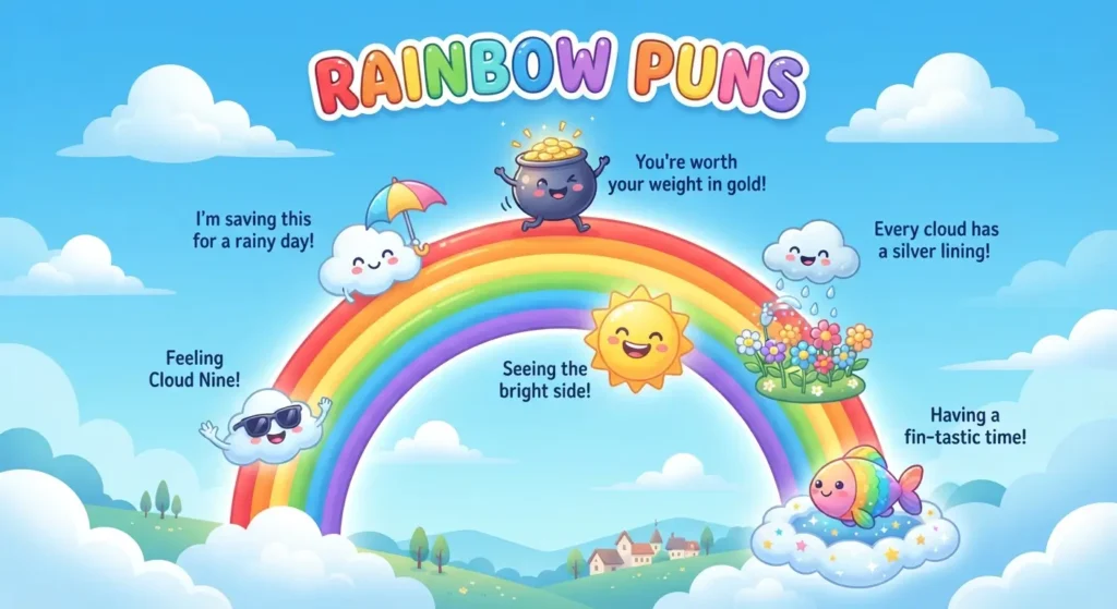 rainbow puns