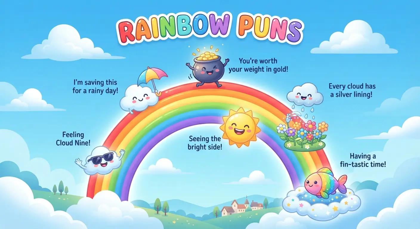 rainbow puns