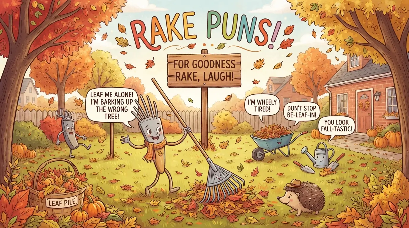 rake puns