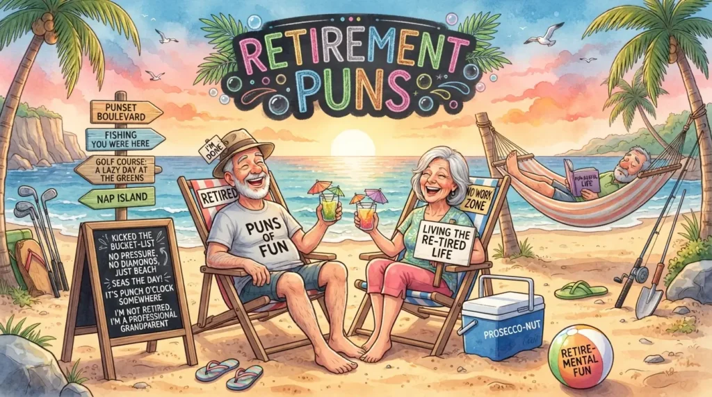 retirement puns