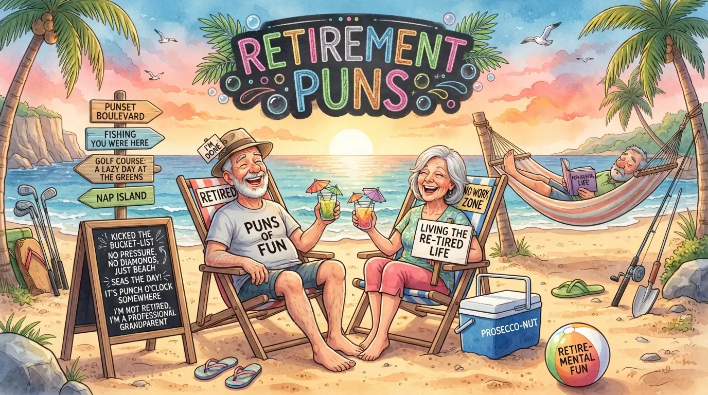 retirement puns