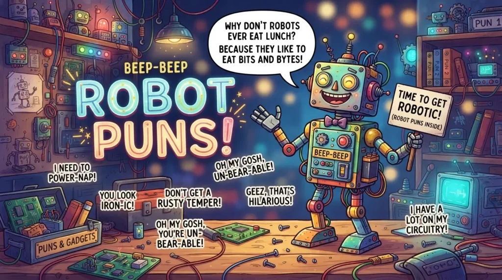 robot puns
