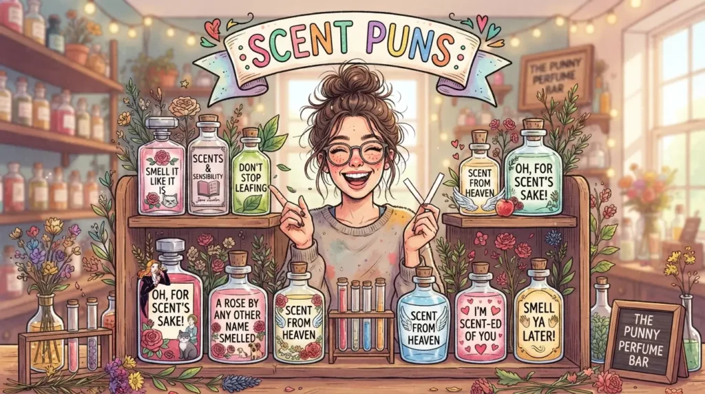 scent puns