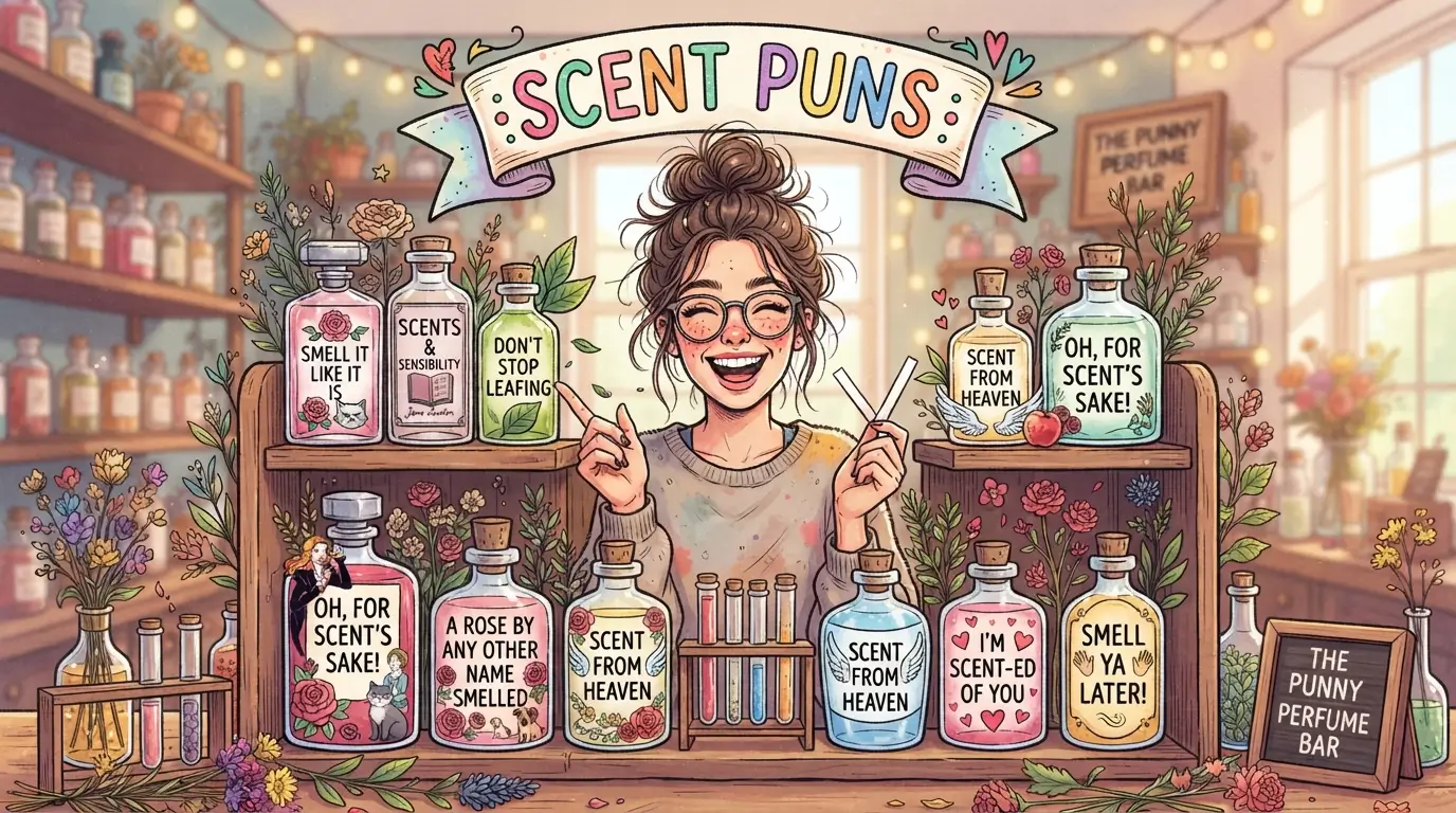 scent puns