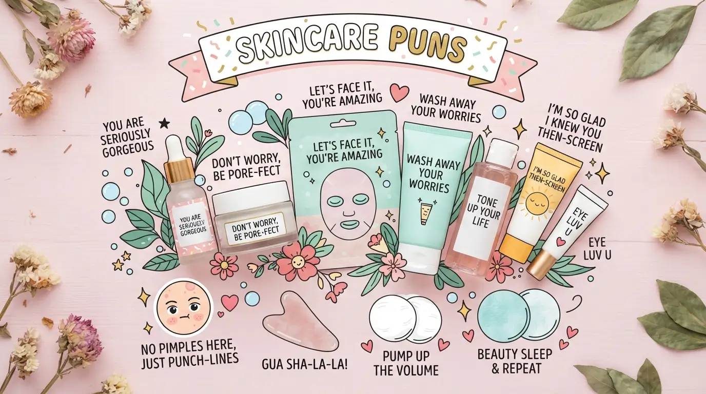 skincare puns