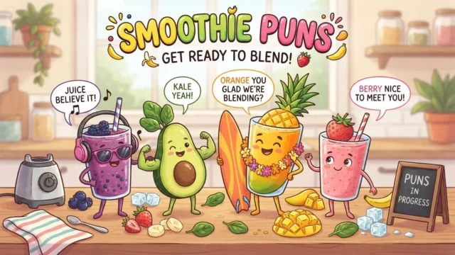 smoothie puns