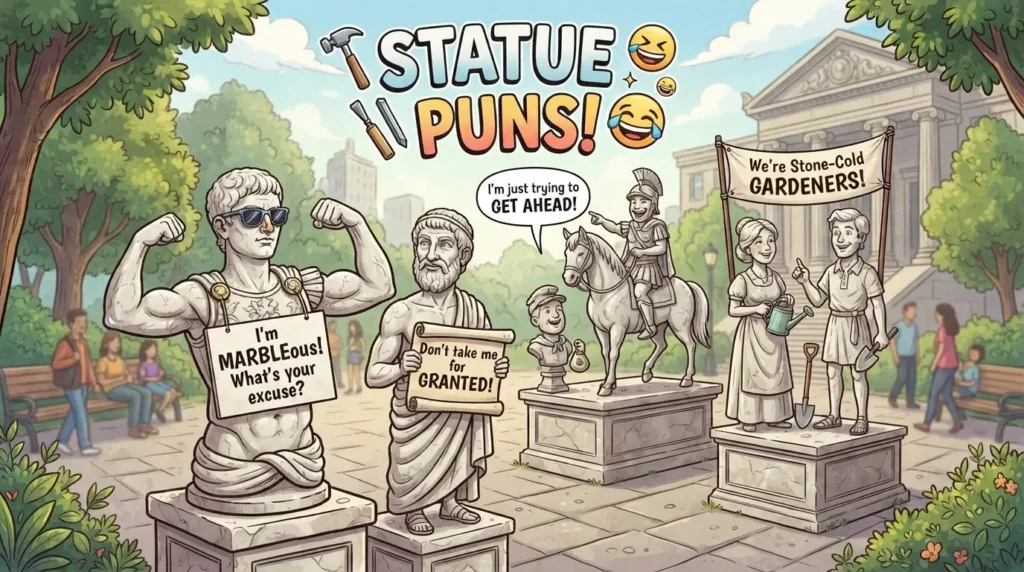 statue puns