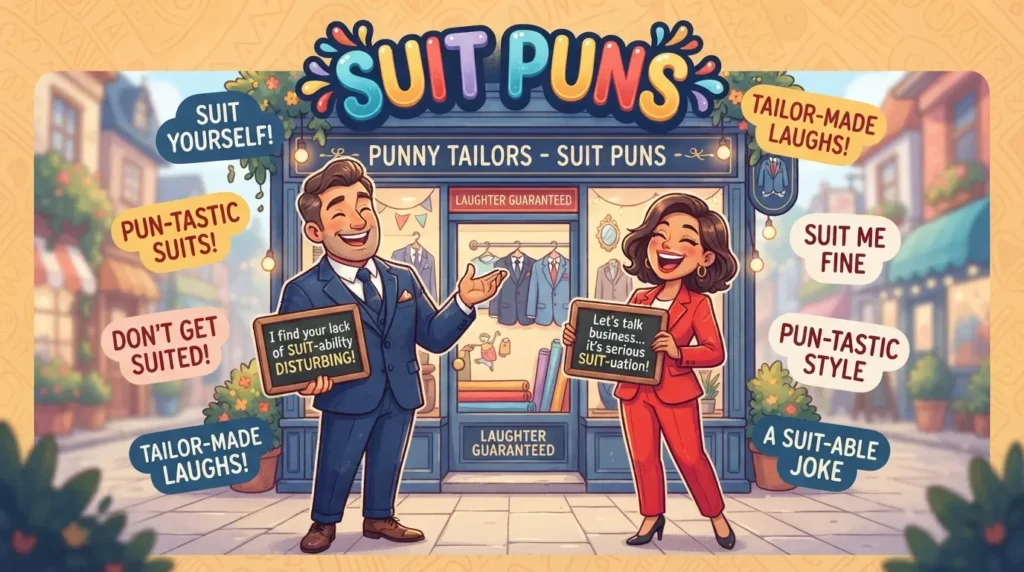 suit puns