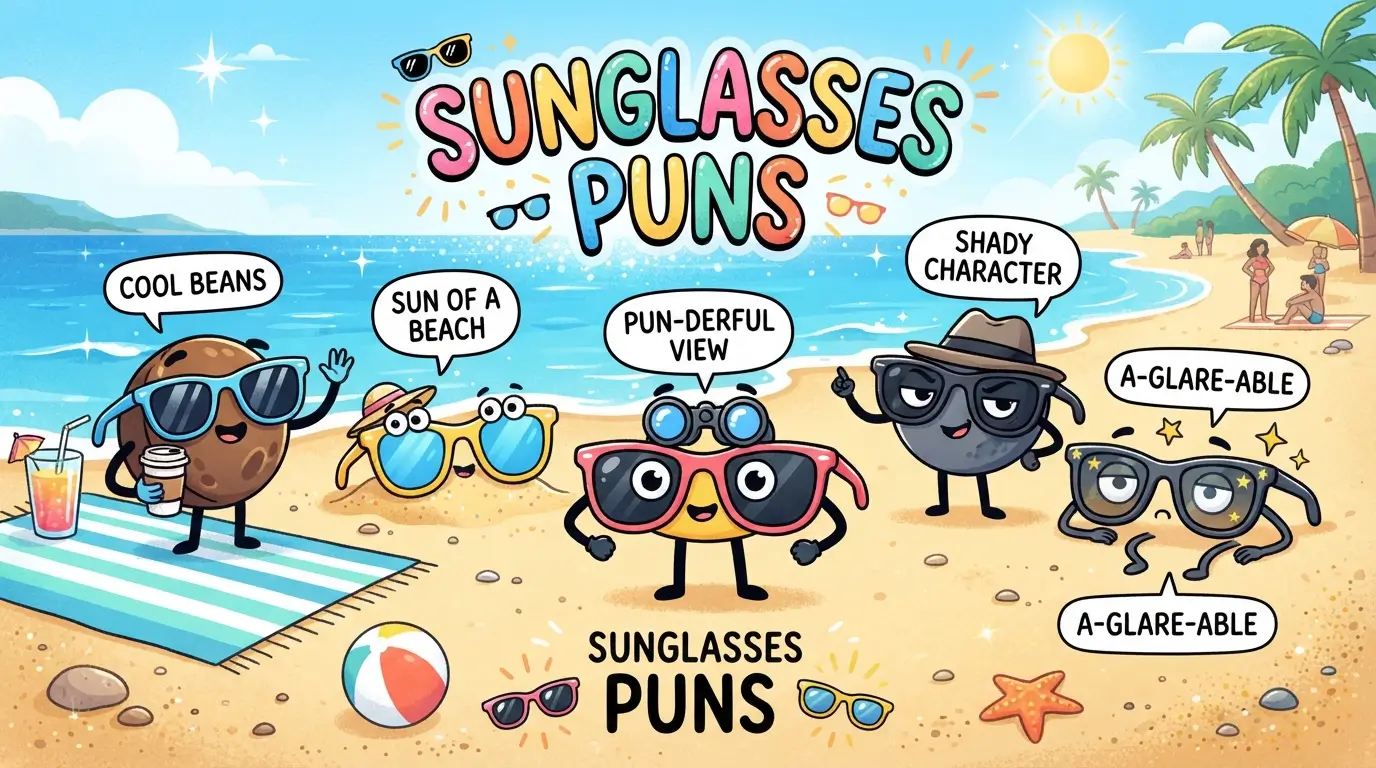 sunglasses puns