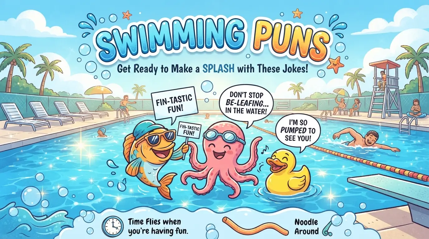swimming puns